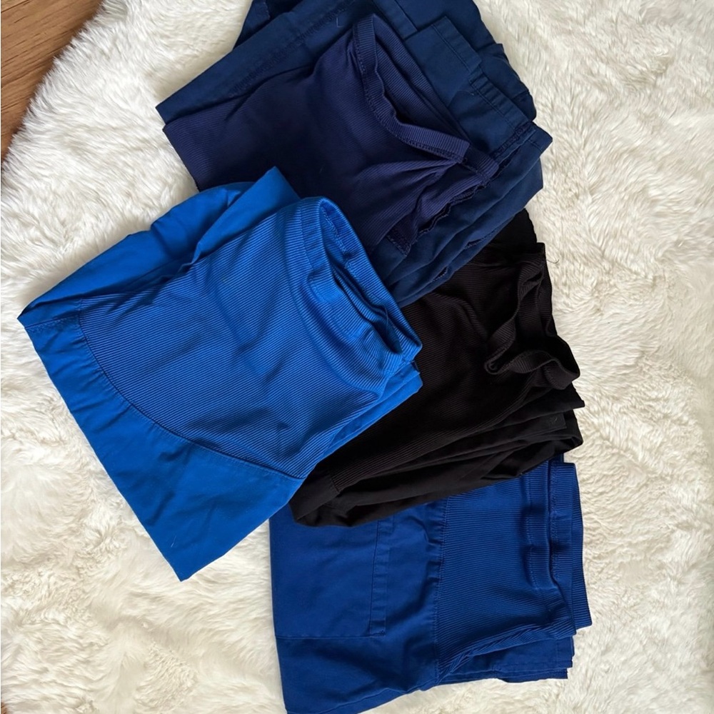 4 pairs Cherokee maternity scrub pants